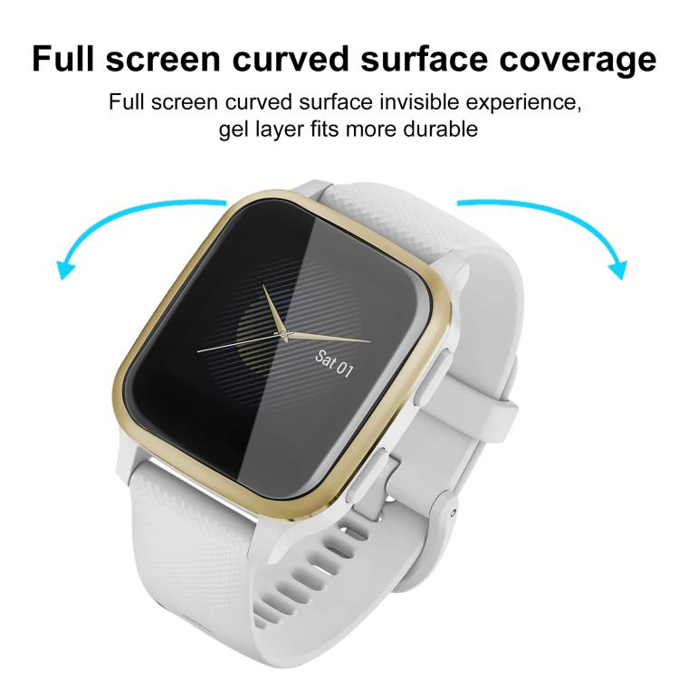 For Garmin Venu SQ 2pcs xDfind Curved 3D Composite Material Soft Film Screen Protector - free shipping - PMC TechLife - Order now!