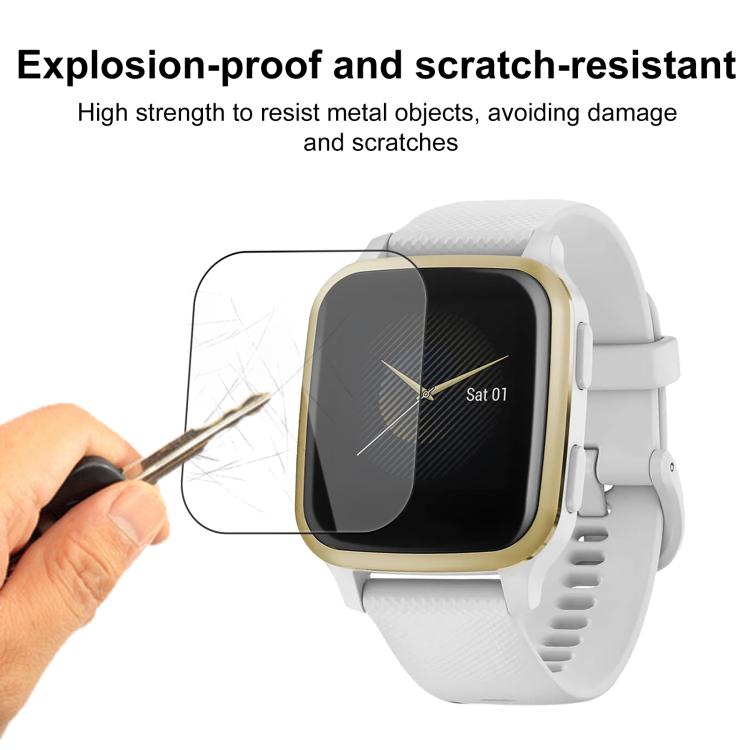 For Garmin Venu SQ 2pcs xDfind Curved 3D Composite Material Soft Film Screen Protector - free shipping - PMC TechLife - Order now!