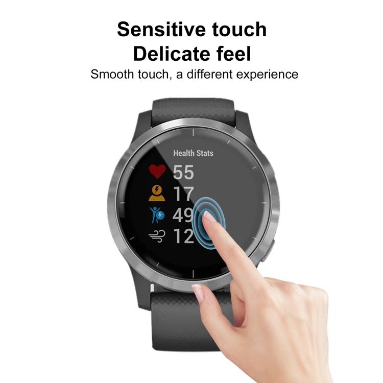 For Garmin Vivoactive 4 2pcs xDfind Curved 3D Composite Material Soft Film Screen Protector - free shipping - PMC TechLife - Order now!