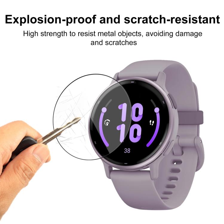 For Garmin Vivoactive 5 2pcs xDfind Curved 3D Composite Material Soft Film Screen Protector - free shipping - PMC TechLife - Order now!