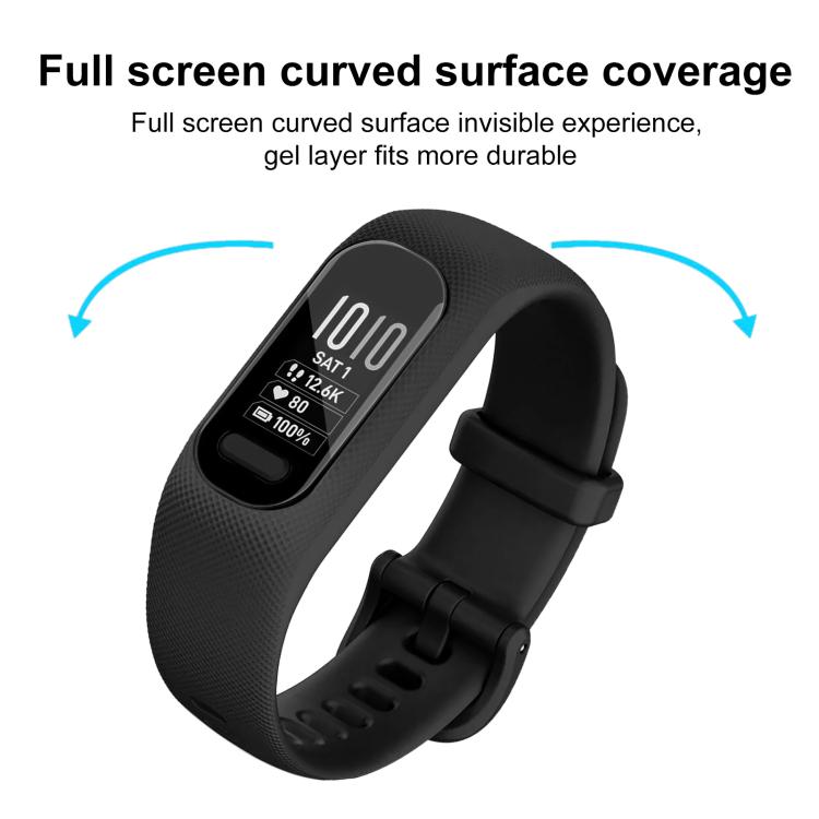 For Garmin vivosmart 5 2pcs xDfind Curved 3D Composite Material Soft Film Screen Protector - free shipping - PMC TechLife - Order now!