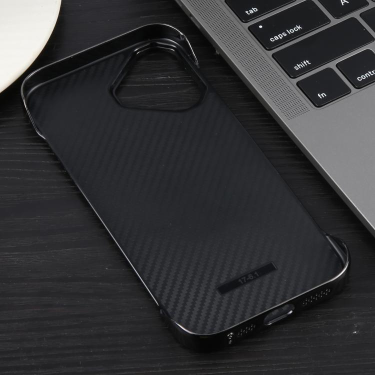 For iPhone 16 Electroplating Frameless Frosted Anti-Glare PC MagSafe Phone Case(Black) - free shipping - PMC TechLife - Order now!