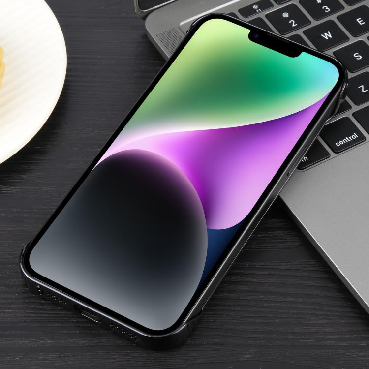 For iPhone 14 / 13 Electroplating Frameless Frosted Anti-Glare PC MagSafe Phone Case(Black) - free shipping - PMC TechLife - Order now!