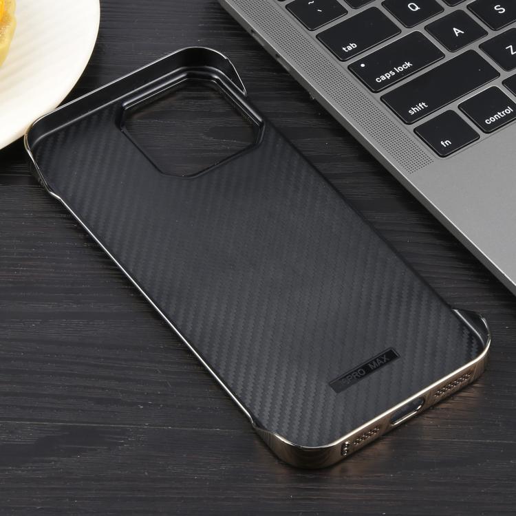 For iPhone 13 Pro Electroplating Frameless Frosted Anti-Glare PC MagSafe Phone Case(Desert Gold) - free shipping - PMC TechLife - Order now!