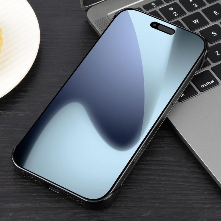 For iPhone 17 Pro Max Electroplating Frameless Frosted Anti-Glare PC MagSafe Phone Case(Black) - free shipping - PMC TechLife - Order now!