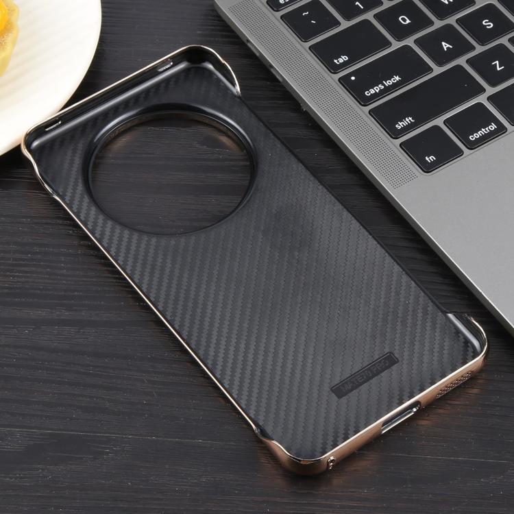 For Huawei Mate 60 Pro Electroplating Frameless Frosted Anti-Glare PC MagSafe Phone Case(Desert Gold) - free shipping - PMC TechLife - Order now!