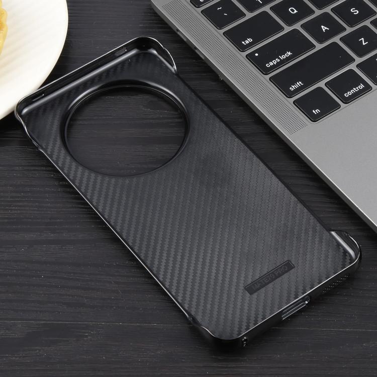 For Huawei Mate 70 Electroplating Frameless Frosted Anti-Glare PC MagSafe Phone Case(Black) - free shipping - PMC TechLife - Order now!