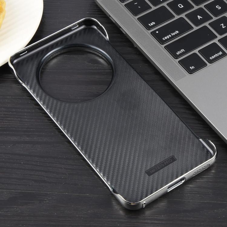 For Huawei Mate 70 Pro Electroplating Frameless Frosted Anti-Glare PC MagSafe Phone Case(Silver White) - free shipping - PMC TechLife - Order now!