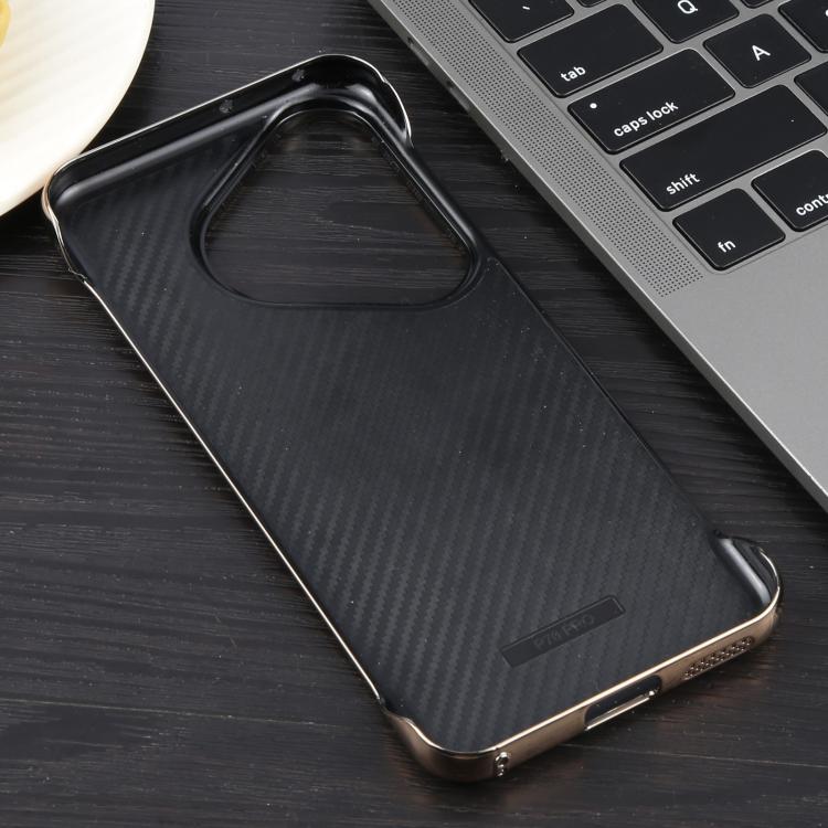For Huawei Pura 70 Electroplating Frameless Frosted Anti-Glare PC MagSafe Phone Case(Desert Gold) - free shipping - PMC TechLife - Order now!