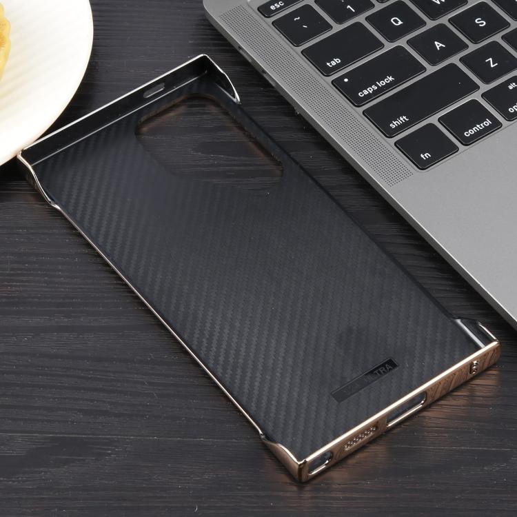 For Samsung Galaxy S24 Ultra 5G Electroplating Frameless Frosted Anti-Glare PC MagSafe Phone Case(Desert Gold) - free shipping - PMC TechLife - Order now!