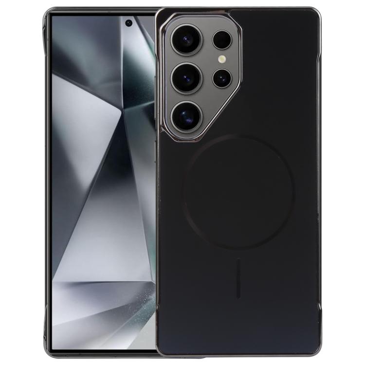 For Samsung Galaxy S25 Ultra 5G Electroplating Frameless Frosted Anti-Glare PC MagSafe Phone Case(Black) - free shipping - PMC TechLife - Order now!