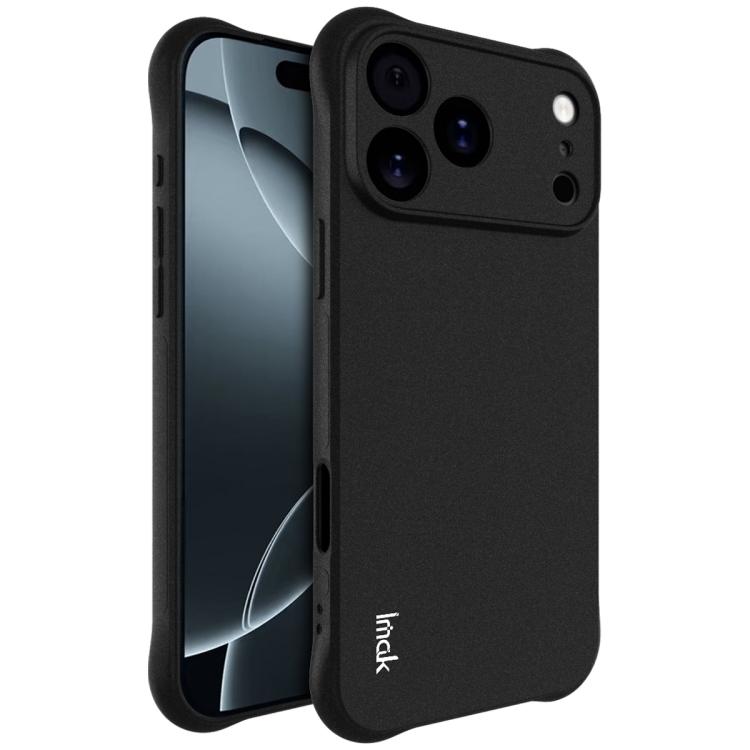 For iPhone 17 Pro Max imak Shockproof Airbag TPU Phone Case(Matte Black) - iPhone 17 Pro Max Cases by imak | Online Shopping South Africa | PMC TechLife | Buy Now Pay Later Mobicred