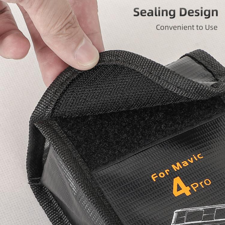 For DJI Mavic 4 Pro Sunnylife Battery Explosion-proof Safe Bag Protective Li-Po Safe Bag(For 3pcs Batteries) - free shipping - PMC TechLife - Order now!