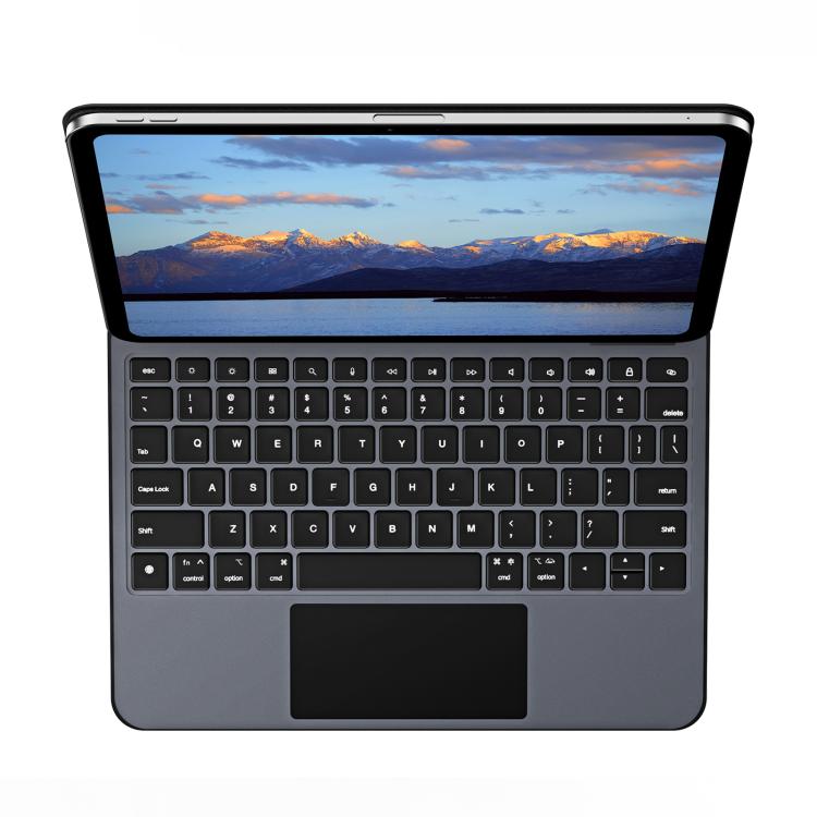 For iPad Pro 11 2024 DUX DUCIS MK Pro Series Floating Magnetic Keyboard Tablet Leather Case(Black) - free shipping - PMC TechLife - Order now!