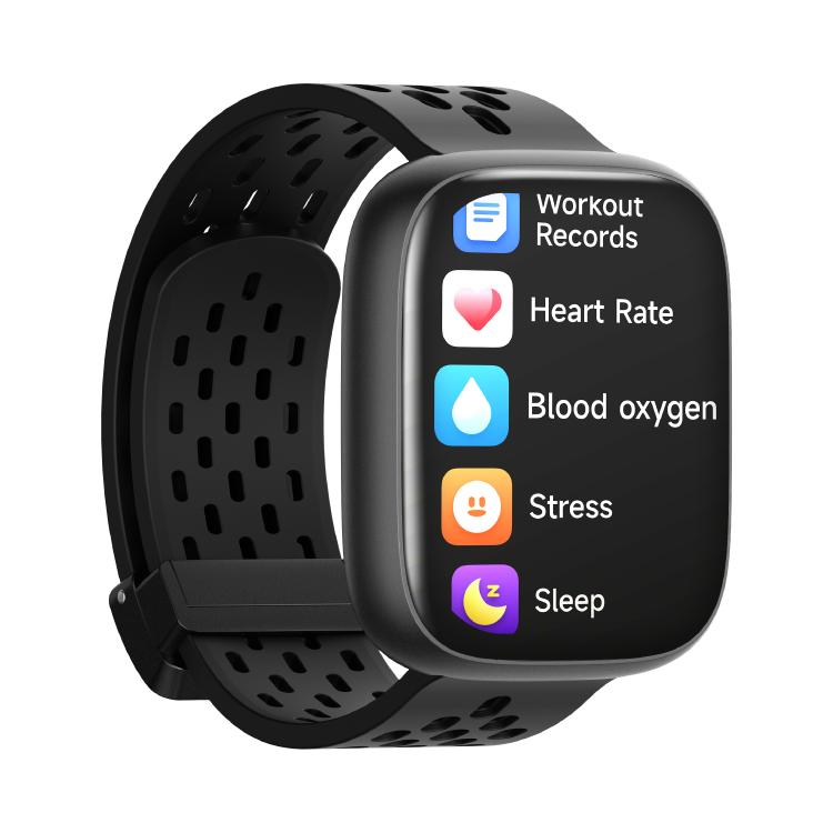 MOMAX SW1S 1.83 inch Screen IP68 Waterproof Smart Sports Watch(Black) - free shipping - PMC TechLife - Order now!