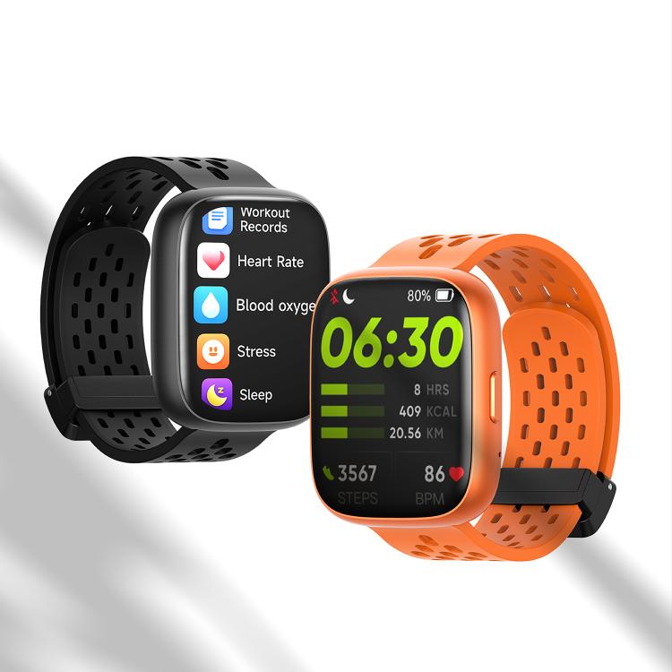 MOMAX SW1S 1.83 inch Screen IP68 Waterproof Smart Sports Watch(Black) - free shipping - PMC TechLife - Order now!
