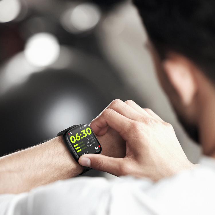 MOMAX SW1S 1.83 inch Screen IP68 Waterproof Smart Sports Watch(Black) - free shipping - PMC TechLife - Order now!