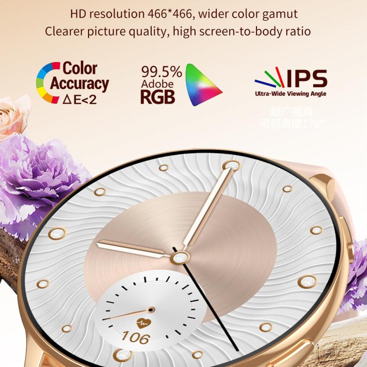 CY29 1.32 inch AMOLED Screen Female Smart Watch Supports COFIT APP(Black) - Smart Watches by PMC TechLife | Online Shopping South Africa | PMC TechLife | Buy Now Pay Later Mobicred