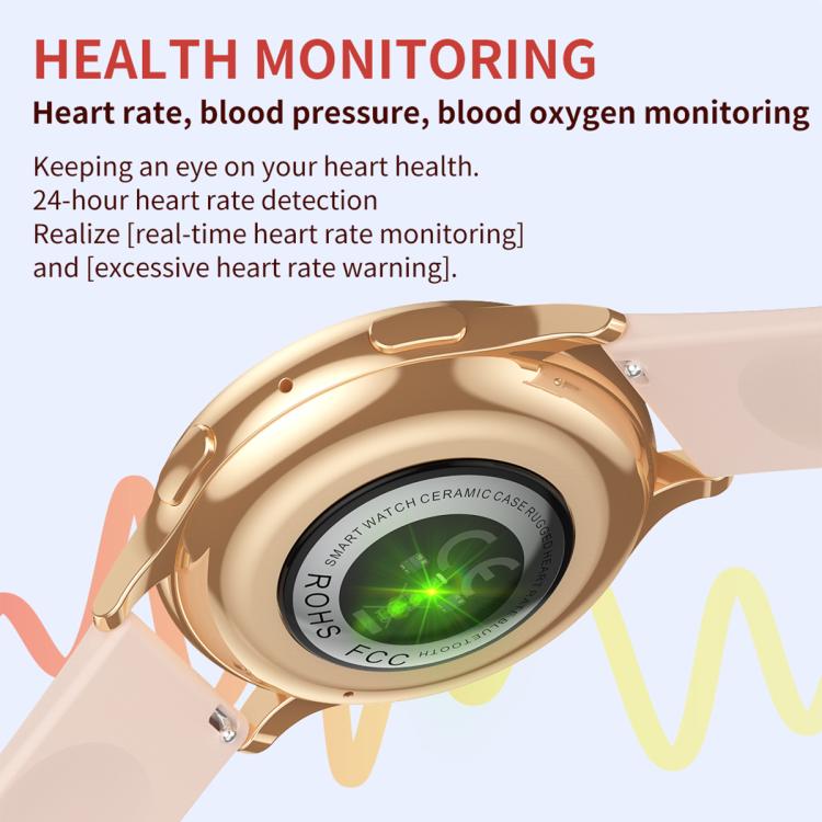 CY29 1.32 inch AMOLED Screen Female Smart Watch Supports COFIT APP(Black) - Smart Watches by PMC TechLife | Online Shopping South Africa | PMC TechLife | Buy Now Pay Later Mobicred