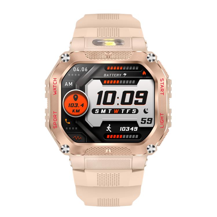 HT34 1.75 inch IPS Screen 3ATM Outdoor Sports BT Smart Watch(Pink) - free shipping - PMC TechLife - Order now!