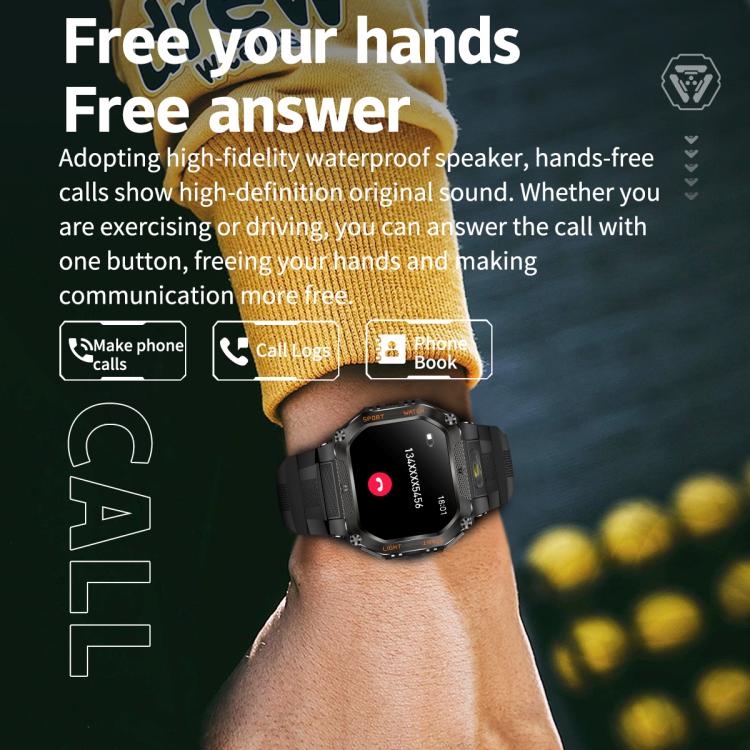 HT34 1.75 inch IPS Screen 3ATM Outdoor Sports BT Smart Watch(Pink) - free shipping - PMC TechLife - Order now!