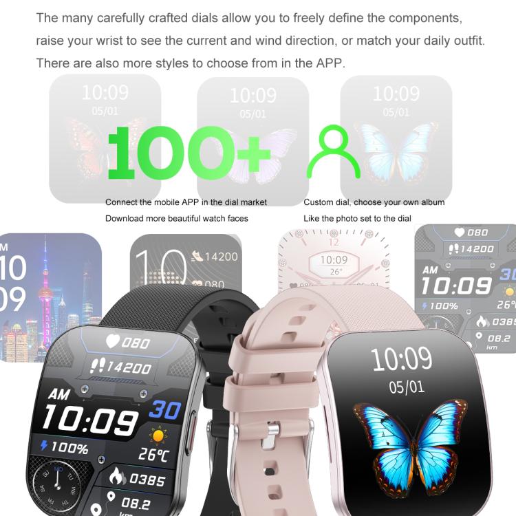 U17 1.85 inch Ultra-thin Curved Screen IP68 Sports Smart Watch(Black) - Smart Watches by PMC TechLife | Online Shopping South Africa | PMC TechLife | Buy Now Pay Later Mobicred