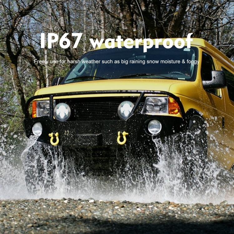 7 inch H4 / H13 DC 9V-30V 4000LM 6000K 40W 7 inch Car Round Shape LED Headlight Lamps for Jeep Wrangler - Work Lights by PMC TechLife | Online Shopping South Africa | PMC TechLife | Buy Now Pay Later Mobicred