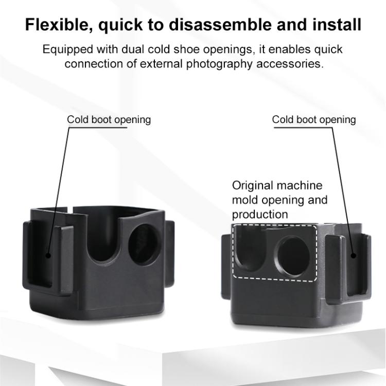 For DJI Osmo Pocket 3 Adapter Expansion Bracket Frame with Head Strap - free shipping - PMC TechLife - Order now!
