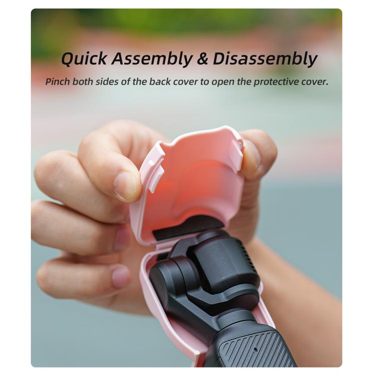 For DJI OSMO Pocket 3 Sunnylife Colorful Gimbal Cover Camera Protector Screen Protective Case(Yellow) - free shipping - PMC TechLife - Order now!