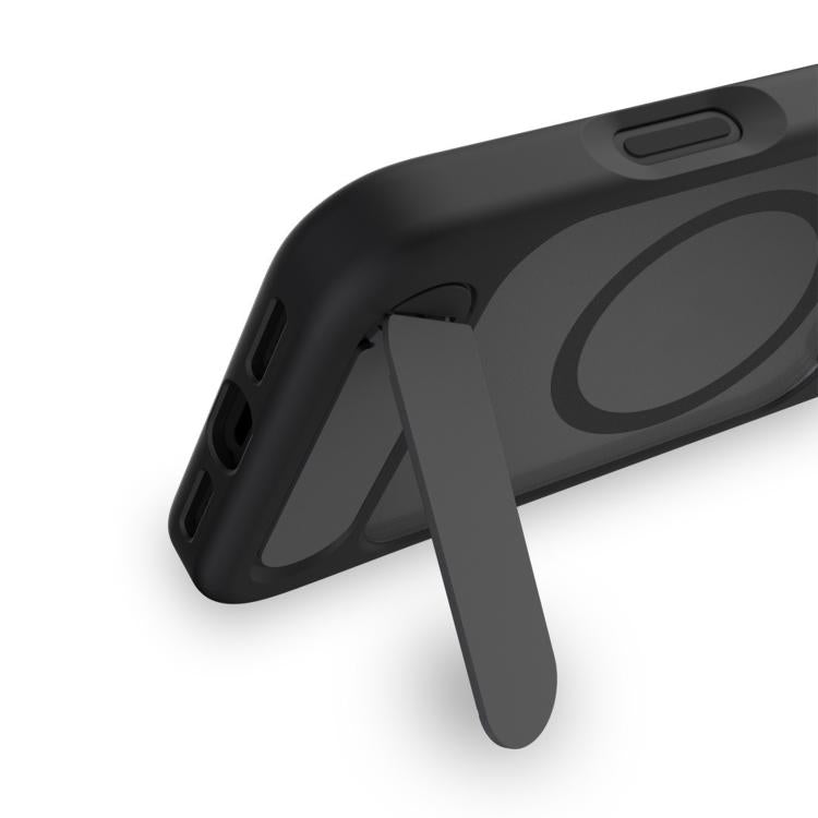 For iPhone 17 Pro Kalebol MagSafe Invisible Tilt Holder PC Hybrid TPU Case(Purple) - iPhone 17 Pro Cases by Kalebol | Online Shopping South Africa | PMC TechLife | Buy Now Pay Later Mobicred