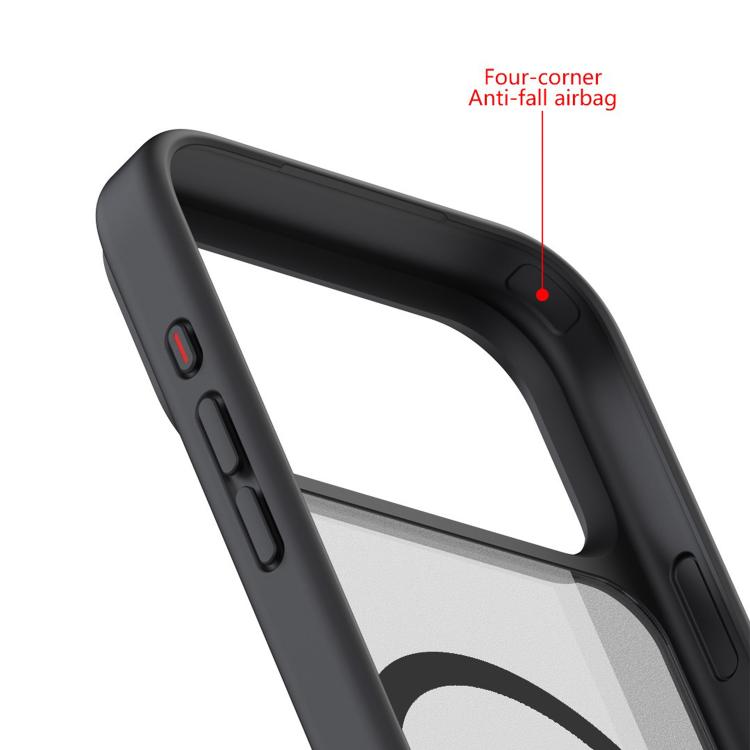 For iPhone 17 Pro Kalebol MagSafe Invisible Tilt Holder PC Hybrid TPU Case(Navy Blue) - iPhone 17 Pro Cases by Kalebol | Online Shopping South Africa | PMC TechLife | Buy Now Pay Later Mobicred