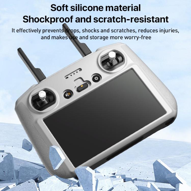 For DJI RC 2 Remote Control Shockproof Anti-scratch Silicone Case(Black) - free shipping - PMC TechLife - Order now!