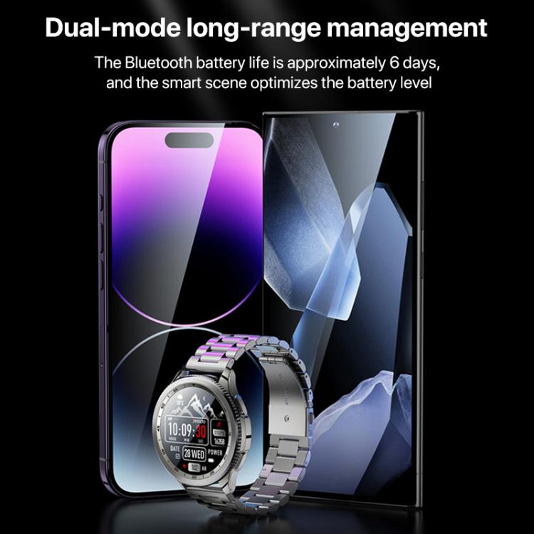 Yesido IO34 1.43 inch AMOLED Screen Metal Smart Watch Support BT Call(Grey) - free shipping - PMC TechLife - Order now!