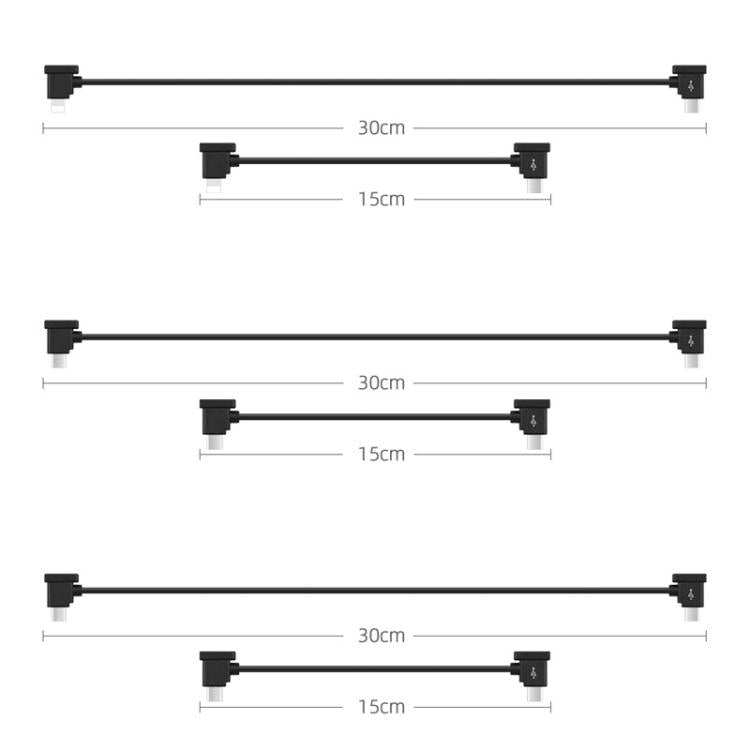 BRDRC Converting Data Cable for DJI Mini 4 Pro / Mavic 3 / Air 2 / Air 2S, Type:30cm Type-C to 8 Pin + Holder - free shipping - PMC TechLife - Order now!