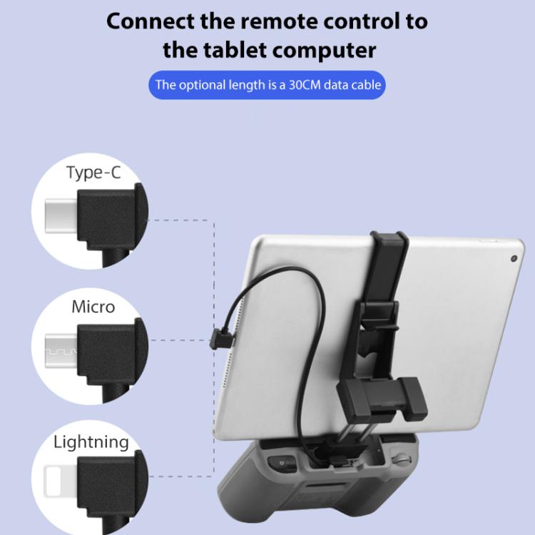 BRDRC Converting Data Cable for DJI Mini 4 Pro / Mavic 3 / Air 2 / Air 2S, Type:30cm Type-C to Android - free shipping - PMC TechLife - Order now!