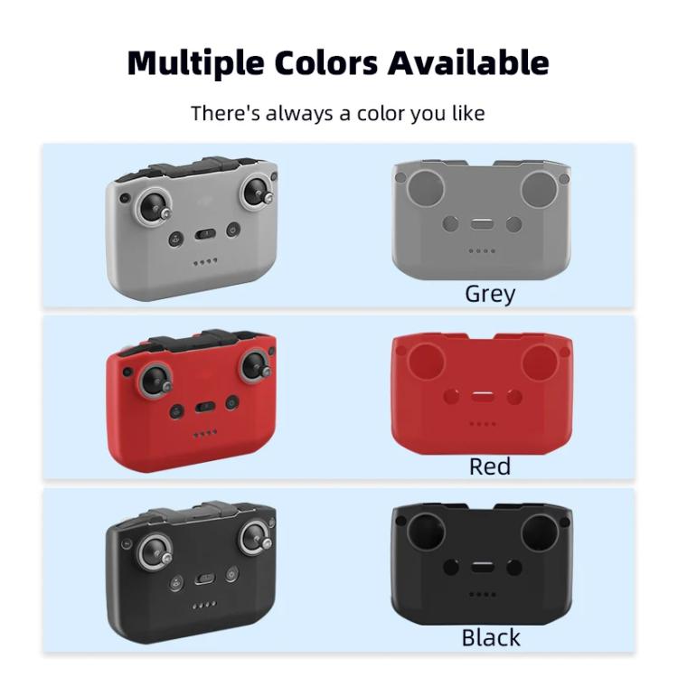 For DJI RC-N2 / RC-N1 BRDRC Remote Control Shockproof Anti-scratch Silicone Case(Grey) - free shipping - PMC TechLife - Order now!