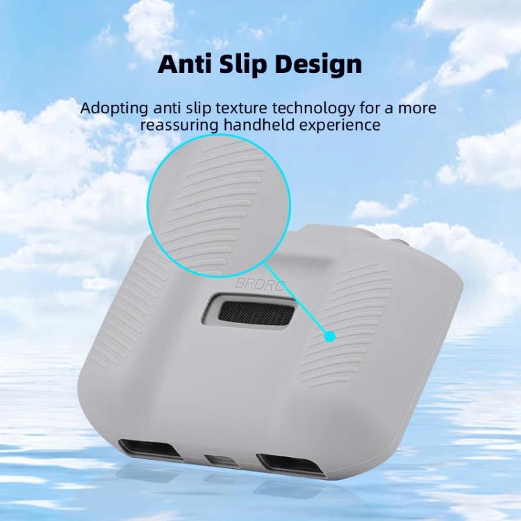 For DJI RC-N2 / RC-N1 BRDRC Remote Control Shockproof Anti-scratch Silicone Case(Red) - free shipping - PMC TechLife - Order now!