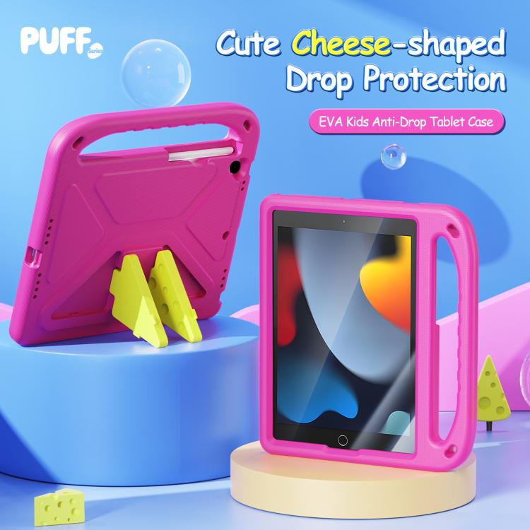 For iPad 10.2 2019 / 2020 / 2021 DUX DUCIS PUFF Series EVA Portable Holder Tablet Case(Pink) - free shipping - PMC TechLife - Order now!