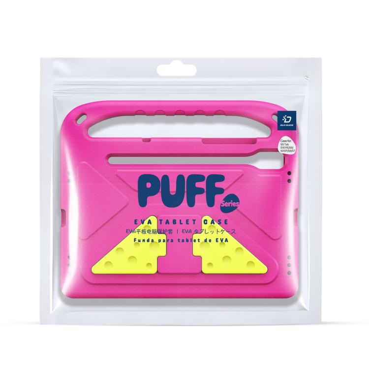 For Samsung Galaxy Tab S10 FE / S9 FE DUX DUCIS PUFF Series EVA Portable Holder Tablet Case(Pink) - free shipping - PMC TechLife - Order now!