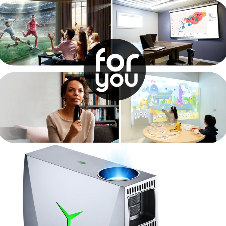 VIVIBRIGHT F40 1920x1080 4200 Lumens Portable Home Theater Wireless Smart Projector with Remote Control, Android Version - LED Projector by VIVIBRIGHT | Online Shopping South Africa | PMc TechLife | Buy Now Pay Later Mobicred