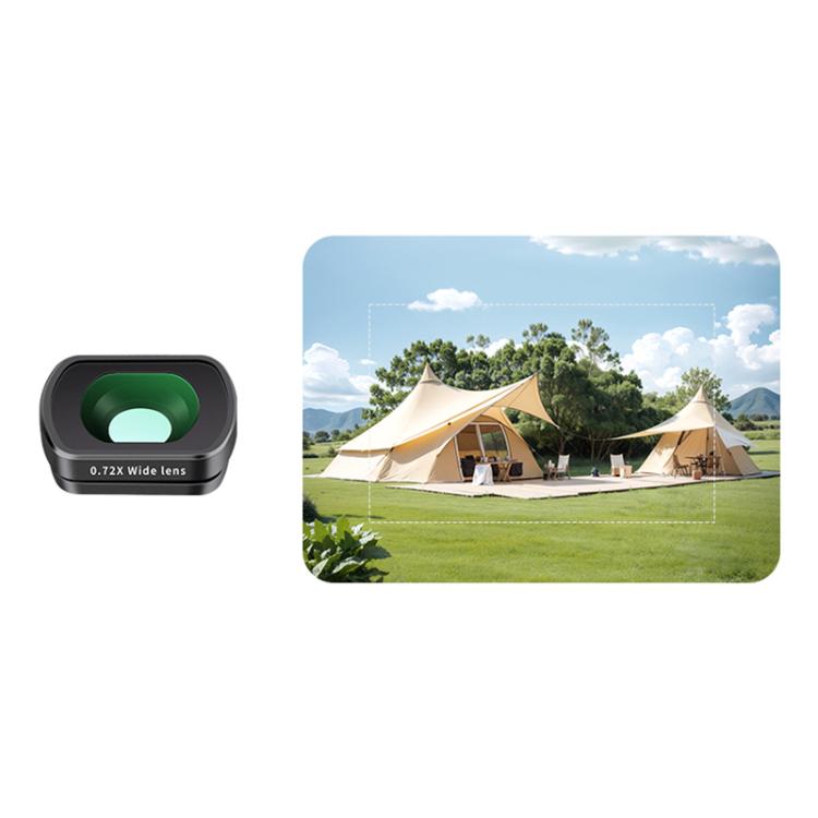 For DJI Osmo Pocket 3 Camera Lens Filter, Filter:0.72X Wide Lens - free shipping - PMC TechLife - Order now!