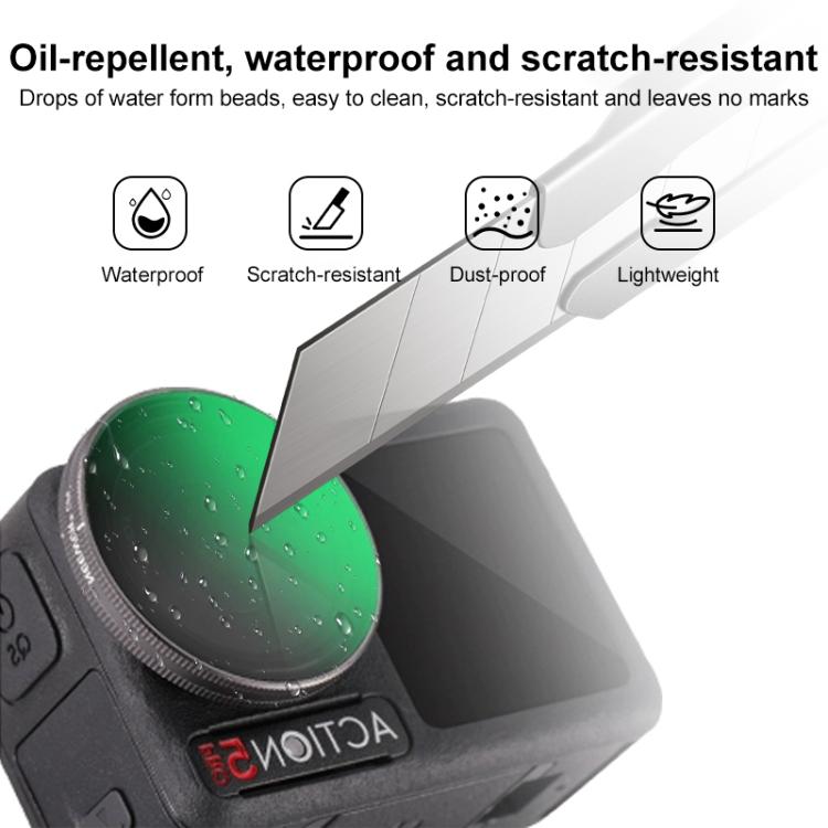 For DJI Action 5 Pro Camera Lens Filter, Filter:Diffusion 1/4 - free shipping - PMC TechLife - Order now!