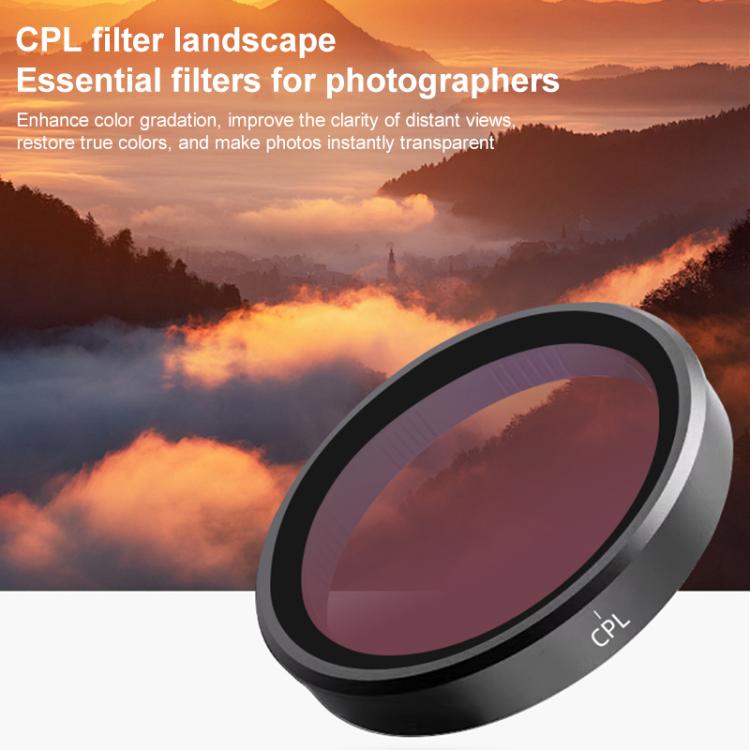 For DJI Action 5 Pro Camera Lens Filter, Filter:ND16 - free shipping - PMC TechLife - Order now!