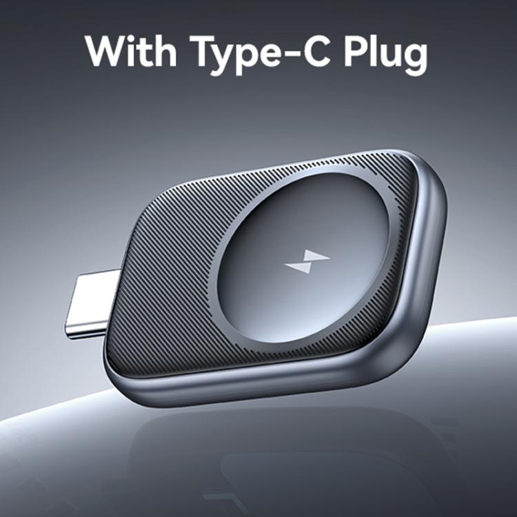For Apple Watch Series USAMS CD247 USB-C / Type-C Plug Portable Watch Wireless Charger(Metal Gray) - free shipping - PMC TechLife - Order now!