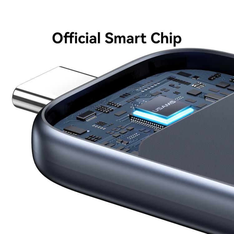 For Apple Watch Series USAMS CD247 USB-C / Type-C Plug Portable Watch Wireless Charger(Metal Gray) - free shipping - PMC TechLife - Order now!