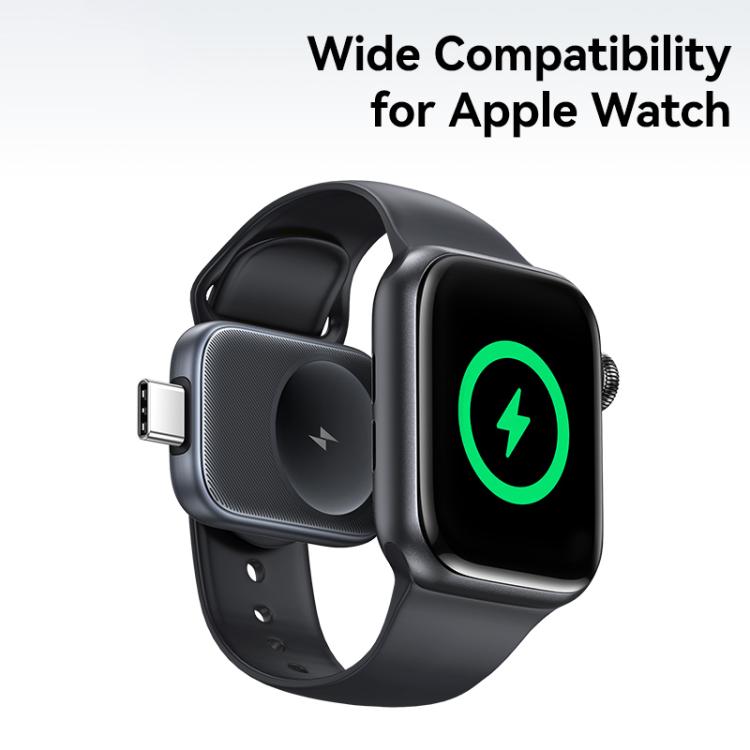 For Apple Watch Series USAMS CD247 USB-C / Type-C Plug Portable Watch Wireless Charger(Metal Gray) - free shipping - PMC TechLife - Order now!