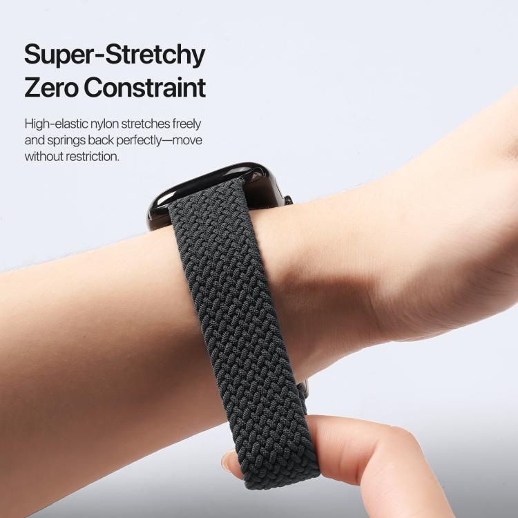 For Apple Watch 42 / 44 / 45 / 46 / 49mm DUX DUCIS Mixture Ultra Series Magnetic Buckle Nylon Braided Strap(Midnight) - free shipping - PMC TechLife - Order now!