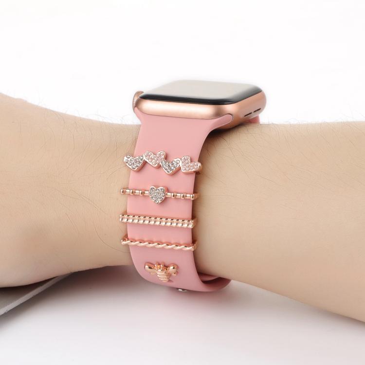 Smart Watch Band Decorative Ring Metal Accessories(Bee) - free shipping - PMC TechLife - Order now!