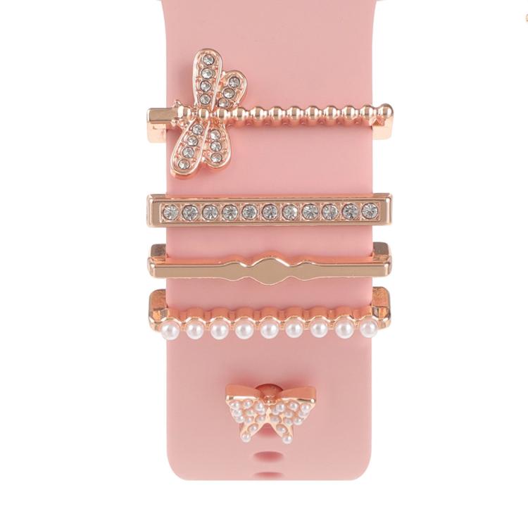 Smart Watch Band Decorative Ring Metal Accessories(Dragonfly Butterfly) - free shipping - PMC TechLife - Order now!