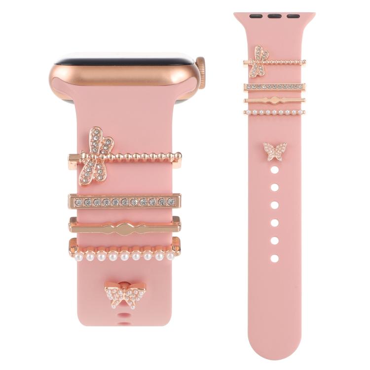 Smart Watch Band Decorative Ring Metal Accessories(Dragonfly Butterfly) - free shipping - PMC TechLife - Order now!